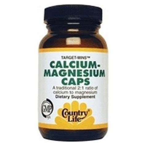 Country Life Calcium Magnesium With Vitamin D Complex For Sale Online Ebay