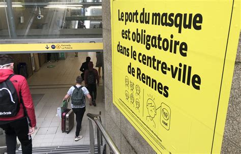 Coronavirus à Rennes Le port du masque redevient obligatoire dans le