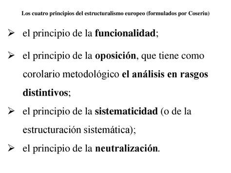 Los Principios Del Estructuralismo Europeo Online Presentation