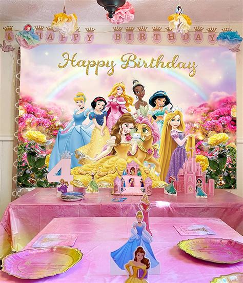 Princess Birthday Backdrop