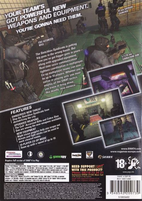 SWAT 4 The Stetchkov Syndicate Cover Or Packaging Material MobyGames