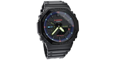 Casio G Shock Analog Digital Virtual Rainbow Gamer S RGB Series GA