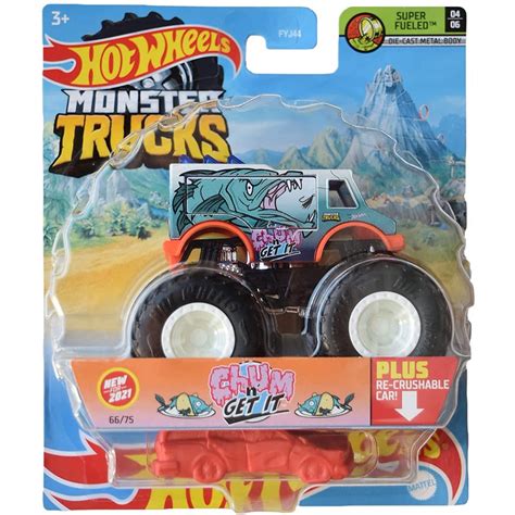 Hot Wheels Monster Trucks Chum N Get It Mattel Fyj Submarino