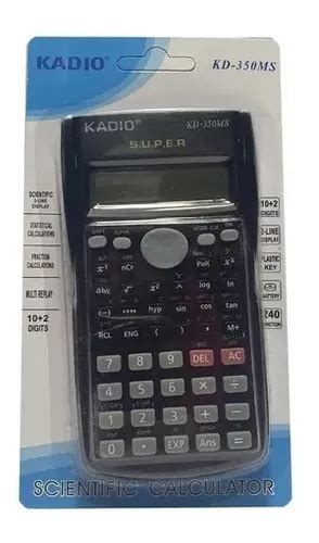 Calculadora Científica Kadio 240 Funciones Kd 350ms