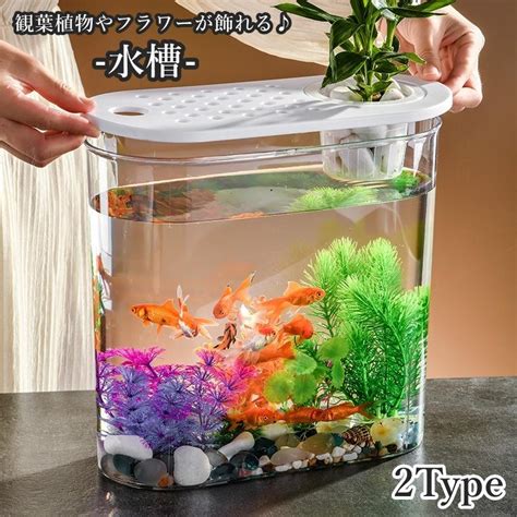 水槽 金魚鉢 飼育水槽 ペット ペットグッズ 熱帯魚 アクアリウム プラスチック クリア 透明 丈夫 テラリウム 観葉植物 水草 インテリア