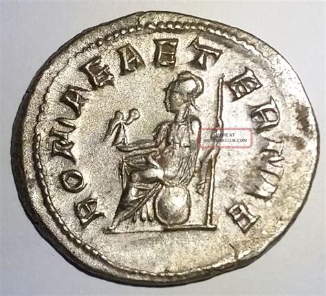 Ancient Roman Silver Empire Coin Philip I " The Arab " 244ad - 249ad ...