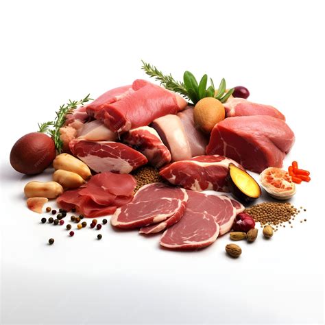 Premium Ai Image Lean Meats And Poultry Whole Grains Seeds And Nuts