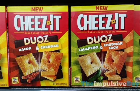 SPOTTED ON SHELVES: Cheez-It Duoz (Bacon & Cheddar and Jalapeno & Cheddar Jack) - The Impulsive Buy