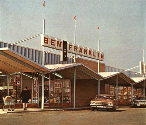 Ben Franklin store. Circa 1965 Household Finance Corporation photo. : r ...