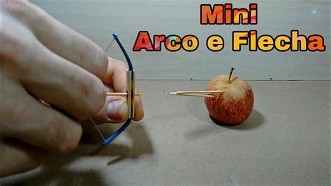 Como Fazer Um Mini Arco E Flecha YouTube