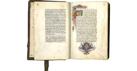 Latin Vulgate Medieval Illuminated Manuscript : Medieval Text Manuscripts