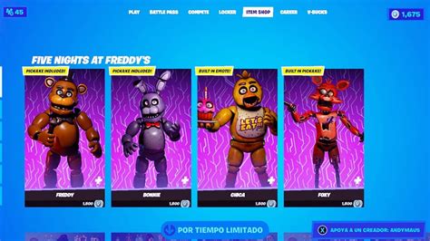 Fortnite X Five Nights At Freddy S