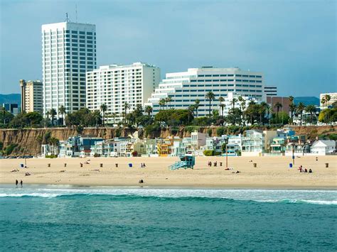 Santa Monica State Beach. Santa Monica Beach and Pier. | Los Angeles, California