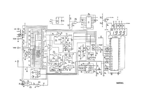 Digital Multimeter Schematic