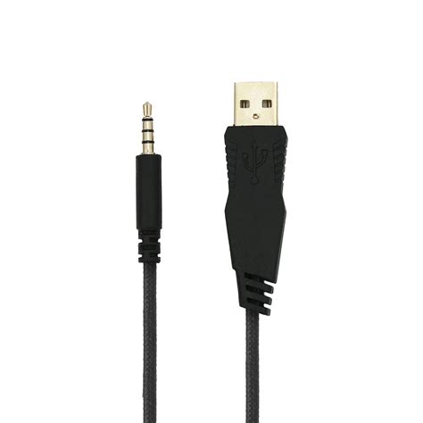 Redragon H510 Zeus USB Cable 3 5mm Male Audio AUX Jack To USB 2 0