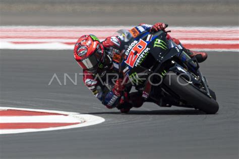 Latihan Bebas 1 MotoGP Mandalika 2023 ANTARA Foto