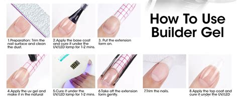 Amazon Gellen Builder Gel Kit Nail Extension Kit 4 Colors Nude