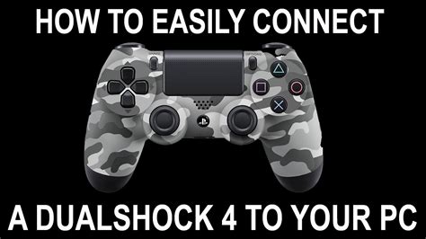 How To Easily Use A Dual Shock Controller On Your Pc Youtube