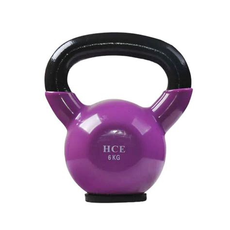 Kg Kg Solid Cast Iron Vinyl Coated Kettlebells Crossfit Strength