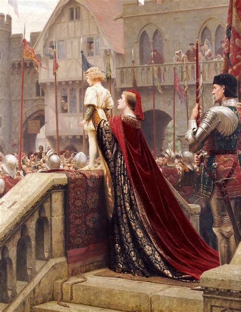 Edmund Blair Leighton 1852 1922 English Historical Painter