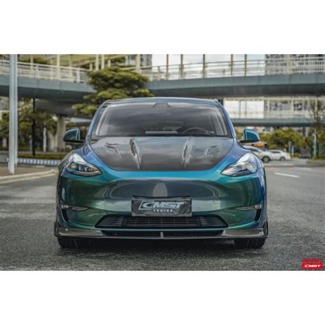 Capó de carbono versión 2 CMST para Tesla Model Y