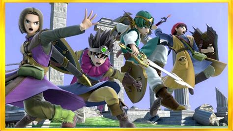 Super Smash Bros Ultimate Dragon Quest Hero Gameplay Spirits