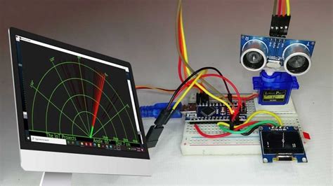 Portable Radar Using Arduino & Ultrasonic Sensor - IoT Projects Ideas