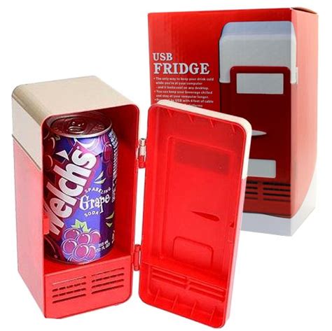 Mini USB Desktop Fridge Cooler Refrigerator - FrenzyStyle