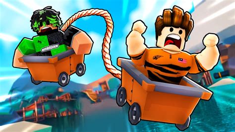 Cart Ride Tapi Kena Ikat Tali Roblox Malaysia YouTube