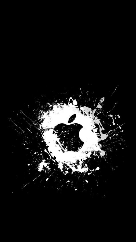 Black Apple Logo Wallpapers - Top Free Black Apple Logo Backgrounds ...