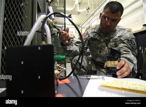 Arizona Army National Guard Sgt Armono A Aguilera A Computer