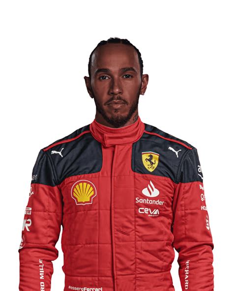 Hamilton Ferrari PNG Formula 1 Render Image