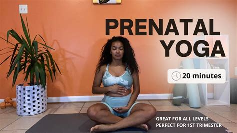 Min Prenatal Yoga Flow All Trimesters Black Prenatal Yoga