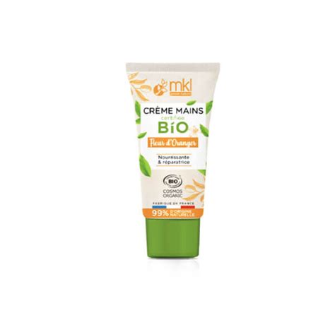 MKL GREEN NATURE Crème mains fleur d oranger bio 50ml Parapharmacie