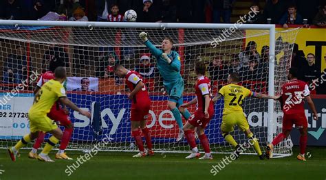 Cameron Dawson Goalkeeper Exeter City Saves Editorial Stock Photo - Stock Image | Shutterstock