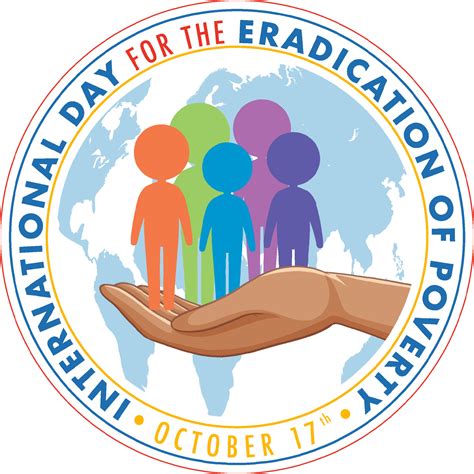 International Day For The Eradication Of Poverty Vector Art At