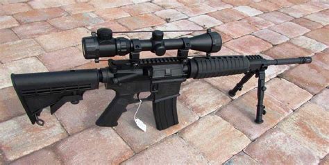 OMNI AR-15 5.56 223 RIFLE SCOPE SNIPER SEMI-AUTO