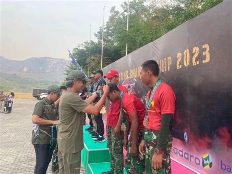 Pasukan Langit Yonif 501 Kostrad Kibarkan Prestasi Dihari Jadi