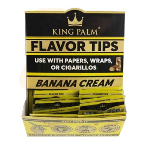 King Palm Flavor Tips Banana Cream King Palm Chemical World