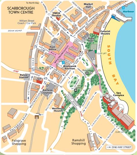 Scarborough map | Scarborough map, Old train station, Scarborough