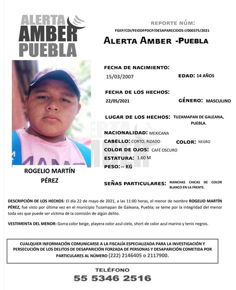 Alerta Amber Que Es Activan Alerta Amber Por Adolescentes