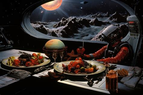 Space food space astronomy plate. | Premium Photo Illustration - rawpixel