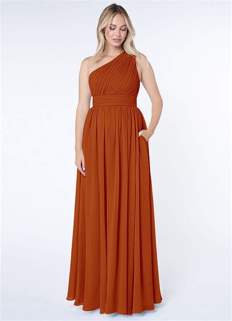 Paprika Azazie Molly Bridesmaid Dresses Azazie