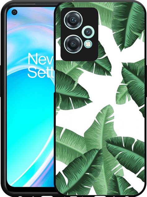 OnePlus Nord CE2 Lite Hardcase Hoesje Palm Leaves Designed By Cazy