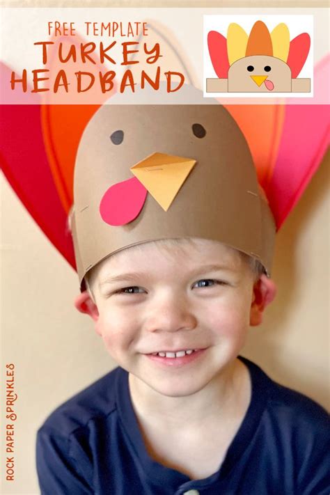 Turkey Play On Thanksgiving Day Thanksgiving Preschool Turkey Headband Craft Turkey Headband