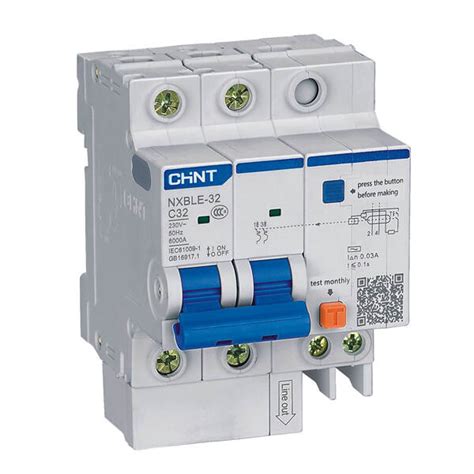 NXBLE-32 Residual Current Operated Circuit Breaker (RCBO)