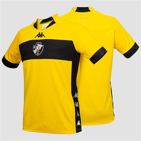 Camisa Vasco Goleiro Ii Kappa Masculina Plus Size