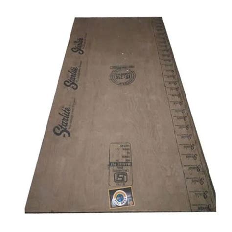 Anti Cracking Ply Board Strong Wooden Timber Plywood For Indoor Usage