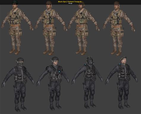 Black Ops 2 Yemeni Troops And Custom Swat Pack Counter Strike Source