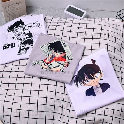 DETECTIVE CONAN ANIME TSHIRT TOTTEES APPREL Shopee Philippines